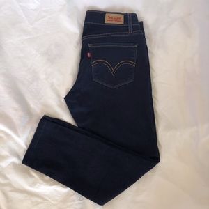 Levi's 524 skinny jeans size 5